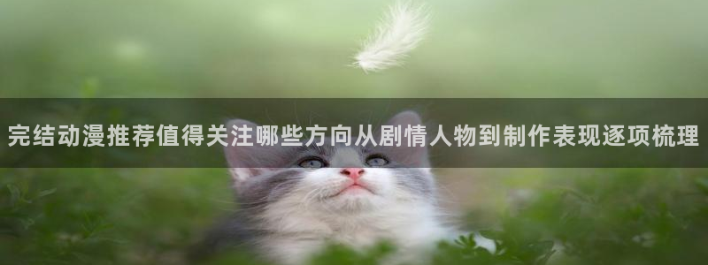 动漫天堂推荐排行榜：完结动漫推荐值得关注哪些方向从剧情人物到制作表现逐项梳理
